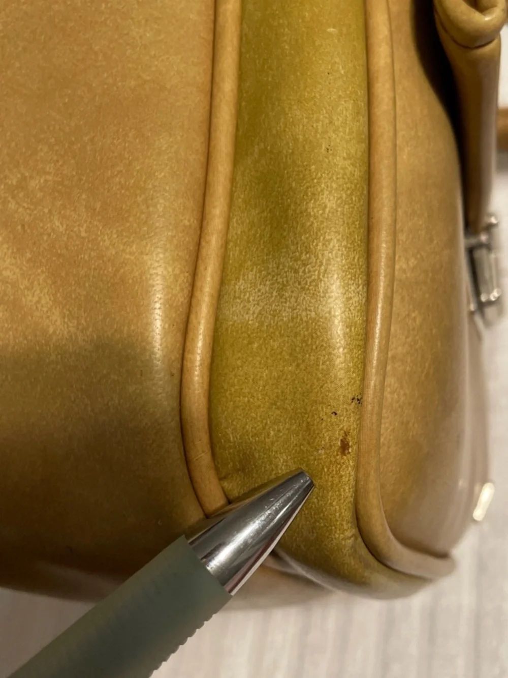 Unbranded Mustard Yellow Camera Crossbody Bag